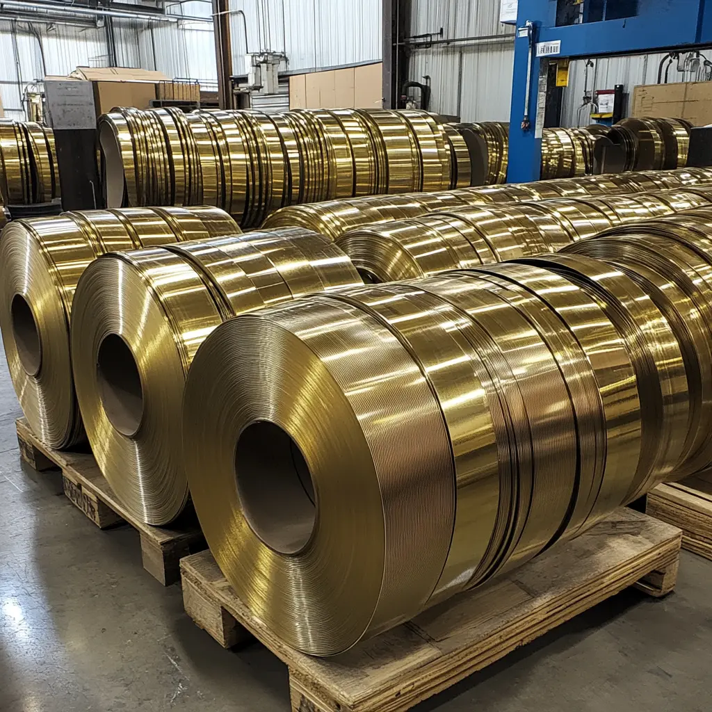Brass coil