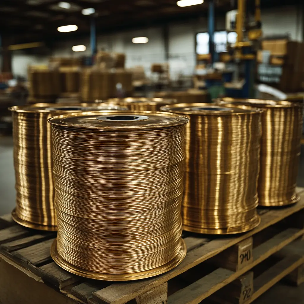 Brass wire